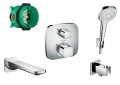 SET Hansgrohe Ecostat E+ Select E + wylewka Keria