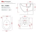Artceram File 2.0 bidet tech.