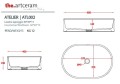 Artceram Atelier umywalka 60