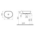 Vitra Geo Oval 7427B003-0016 tech.