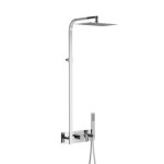 Excellent Rain Krotos zestaw prysznicowy z baterią termostatyczną, kolor chrom
