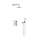 Excellent Frost Quatro zestaw prysznicowo-wannowy podtynkowy, kolor chrom