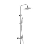 Excellent & Actima Rain Glad zestaw prysznicowy z deszczownicą 20cm , kolor  chrom