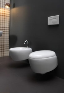 Touch Miska WC Rimless wisząca z systemem Smart Clean 55x38,5 cm + deska wolnoopadająca Slim, kolor biały