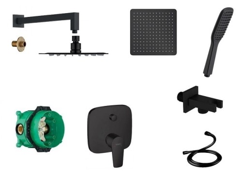 Talis Set Black + rączka Logo