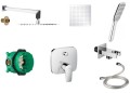 SET Hansgrohe Talis E - Logo + deszczownica Kvadro Slim