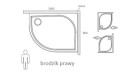 Brodzik PRAWY