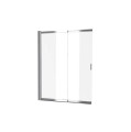 Excellent Liner parawan wannowy rozsuwany chrom