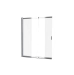 Excellent Liner 110 x 140 cm , parawan nawannowy rozsuwany 2 częściowy lewy / prawy , kolor chrom