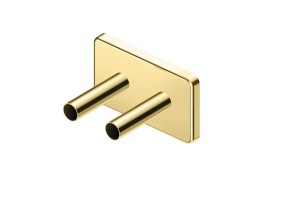 Excellent rozeta maskująca do zaworu grzejnikowego Volaro , kolor złoty