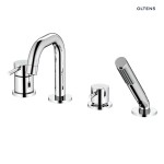 Oltens Molle bateria wannowo - prysznicowa kompletna 4-otworowa , kolor chrom 