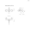Oltens Molle bat. wannowa chrom tech.