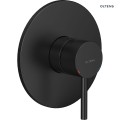 Oltens Molle bateria prysznicowa podtynkowa czarny mat