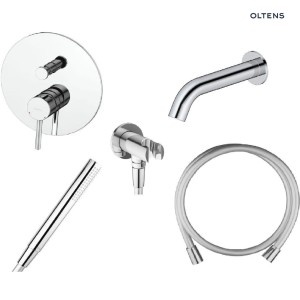Oltens zestaw Molle wannowo - prysznicowy podtynkowy , kolor chrom