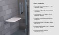Excellent Seduro Premium siedzisko białe