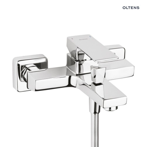 Oltens Gota bateria wannowo-prysznicowa ścienna chrom