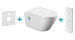 Excellent toaleta myjąca Dakota D2 Round 2.0 , miska wc + deska sedesowa w/o + pilot zdalnego sterowania + mata Geberit 