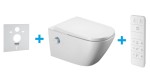 Excellent toaleta myjąca Dakota S2 Square 2.0 , miska wc + deska sedesowa w/o + pilot zdalnego sterowania + mata Grohe