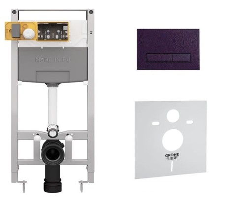 Excellent Shiro 2.0 + Platto czarny mat Grohe