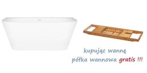 Oltens wanna Delva + półka tap.