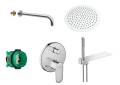 SET Hansgrohe Vernis B + Clif + deszczownica Slim