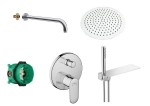 Hansgrohe Vernis Blend bateria + ibox + Clif + 20 Slim deszczownica   