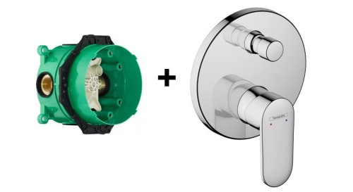 Hansgrohe Vernis Blend bateria wannowa-podtynkowa chrom 71466000 + iBOX 01800180