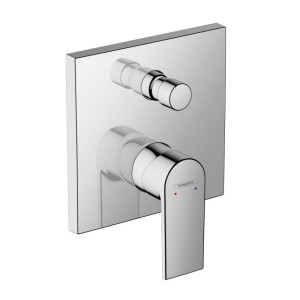 Hansgrohe Vernis Shape bateria wannowa podtynkowa , 2 odbiorniki , kolor chrom
