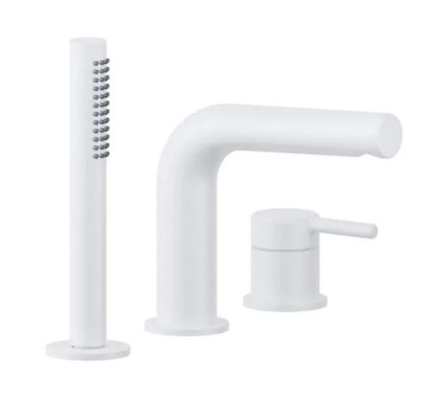 Excellent PI bateria wannowa 3-otworowa stojaca kolor biały mat. tap.jpg