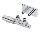 Excellent Volaro zawór grzejnikowy zintegrowany termostatyczny 50mm + rozeta maskująca , kolor chrom lewy !