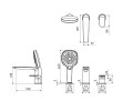 Excellent Clever 2.0 bateria wannowa 3 otworowa tech.
