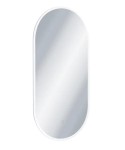 Excellent Lumiro lustro LED 100x50cm łazienkowe owalne z matą grzewczą