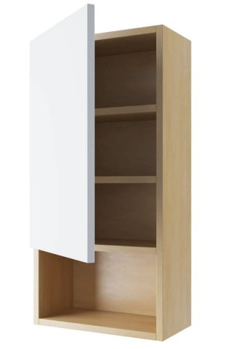 Excellent Tuto szafka wisząca lewa z frontem białym MLEX.0105.400.BLWH