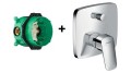 Hansgrohe Logis bateria wannowa podtynkowa chrom 71405000 + iBOX 01800180
