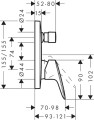 Hansgrohe Logis 71405000 tech.