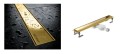 Excellent Stilio Gold odpływ liniowy z rusztem dekoracyjnym