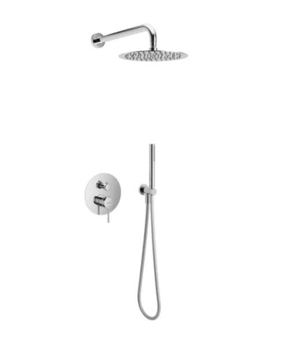 Excellent bateria Pi zestaw prysznicowo - wannowy podtynkowy 3 funkcje chrom