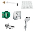 SET Hansgrohe Logis Termo + Select E + deszczownica NEW