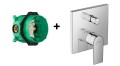 Hansgrohe Vernis Shape bateria wannowa-podtynkowa chrom 71468000 + iBOX 01800180