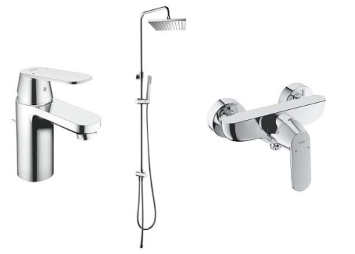 Grohe Eurosmart Cosmopolitan Set Kvadro prysznic