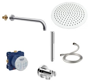Grohe SmartBox + deszczownica 20 SET Oval Loka