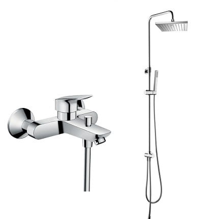 Hansgrohe Logis Set Kwadro wanna