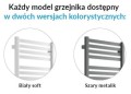 Excellent grzejnik łazienkowy Meteor - kolory